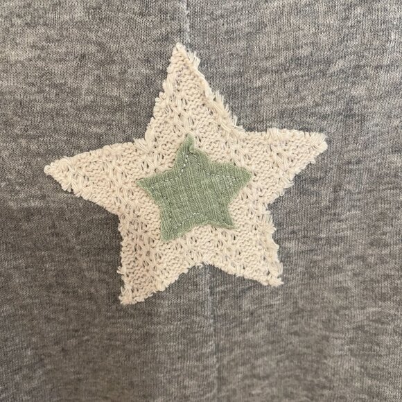 020 POL Shining Star Patchwork Long Sleeve Pull On Top NWOT Size Small - Picture 11 of 11